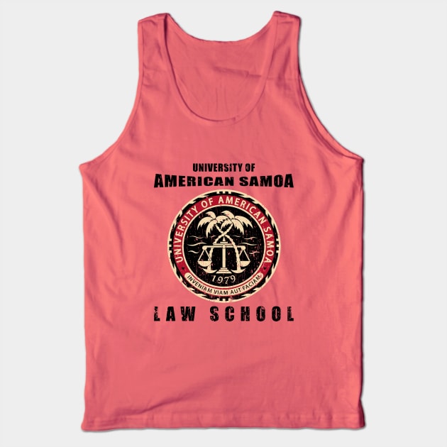 BCS - University of American Samoa Law School Tank Top by meltingminds